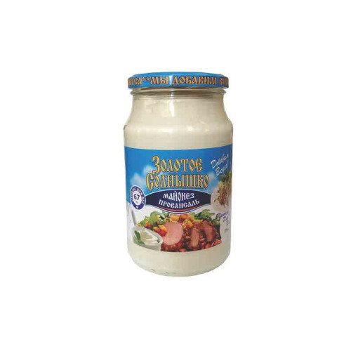 ZOLOTOE SOLNIŞKO MAYONEZ 891 ML 67% ŞÜŞƏ
