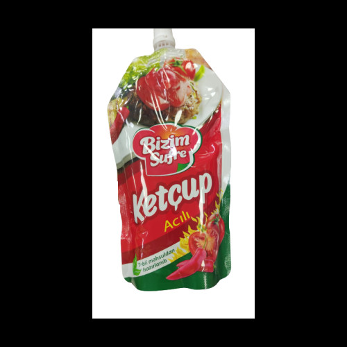 BIZIM SUFRE KETÇUP ACILI 350 Q PKT