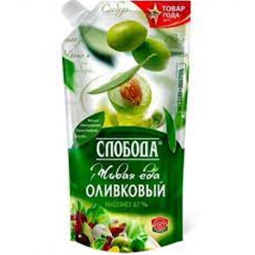 SLOBODA MAYONEZ 400 Q ZEYTUNLU 67% PAKET