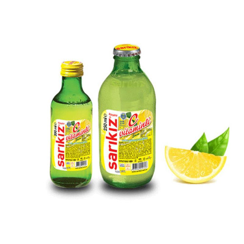 SARIKIZ MİNERAL SU 200 ML LİMONLU ŞÜŞƏ