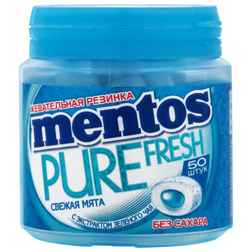 MENTOS PURE FRESH SAQQIZ 100 Q MİNT 50 A