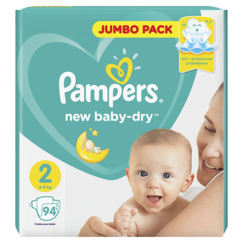 PAMPERS UŞAQ BEZİ N2 94 Lİ 4-8 KQ JUMBO