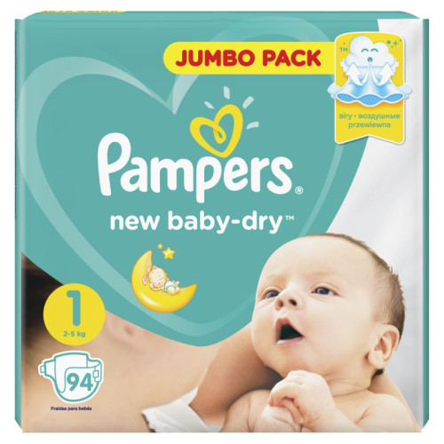 PAMPERS UŞAQ BEZİ N1 94 Lİ 2-5 KQ JUMBO