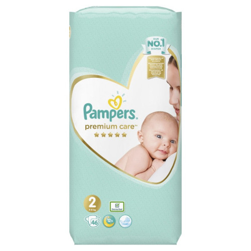 PAMPERS PREMIUM UŞAQ BEZİ N2 46 LI 4-8 K