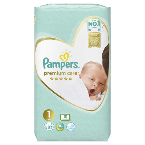PAMPERS PREMİUM USAQ BEZI N1 50 LI 2-5 K