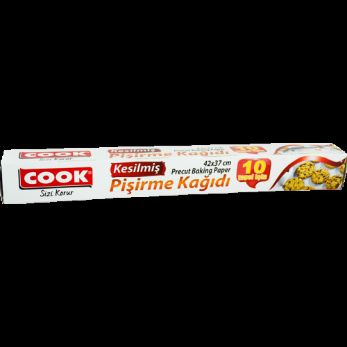 COOK BİŞİRMƏ KAĞIZI 37X42 SM 10 LU