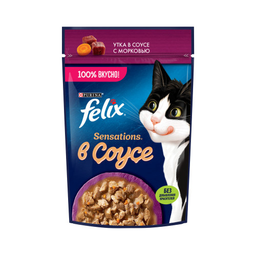 FELIX PİŞİK YEMİ 75 Q ÖRDƏK ƏTİ SOUSLU